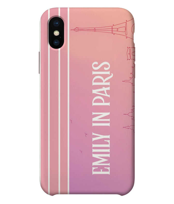 Husa Emily In Paris, Pink Logo - Printery