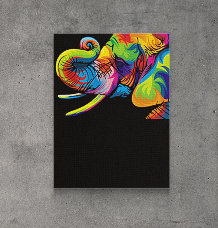 Tablou Canvas, Full of life,Elephant Look - Printery