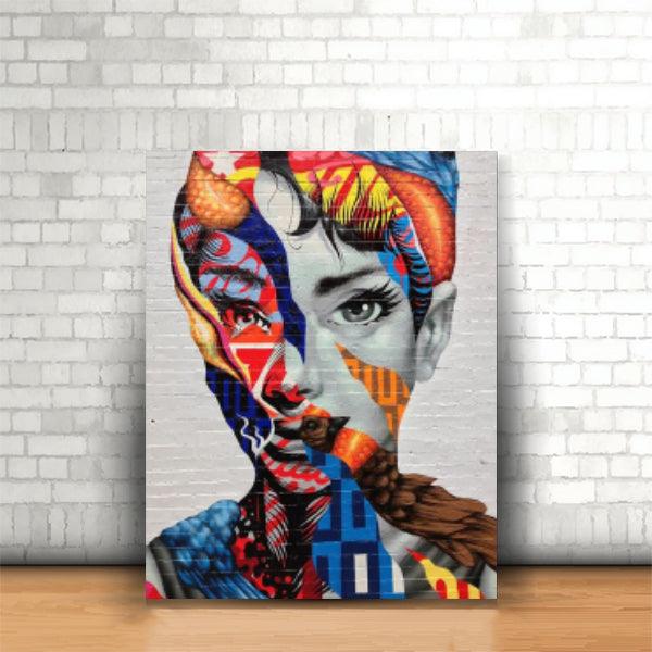 Tablou Abstract Miss Italy - Dimensiune 30x40 cm - Printery