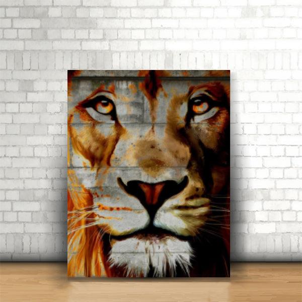 Tablou Lion Graf - Dimensiune 30x40 cm - Printery