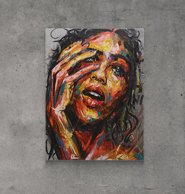 Tablou Canvas, Woman Abstract, No - Printery