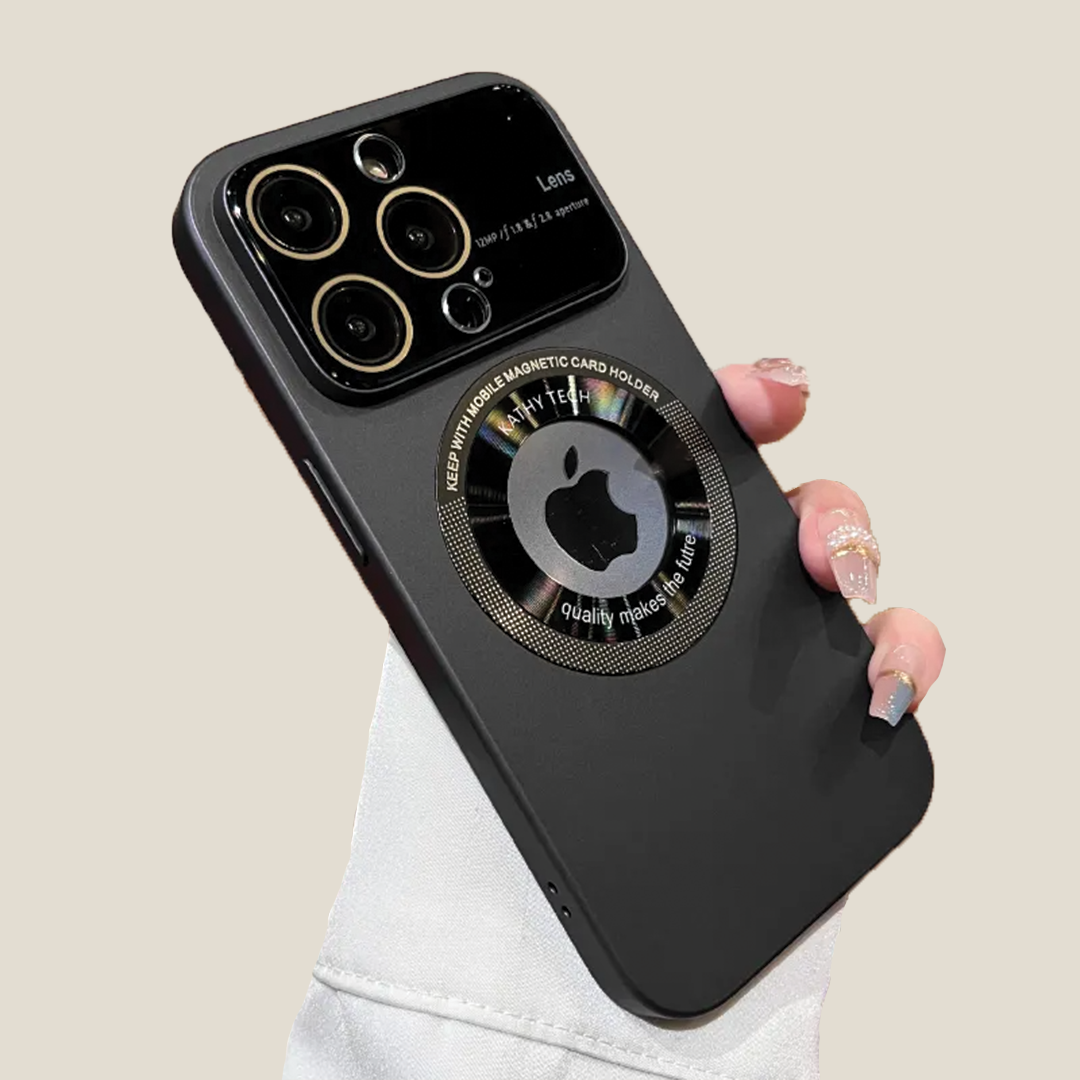 Husa pentru iPhone Eclipse cu Protectie Camera Compatibila Magsafe